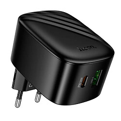 СЗУ Hoco CS102A Folding, Type-C, USB, Черный