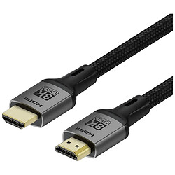Кабель ColorWay CW-CBHD089-BK, HDMI, 3.0 м., Черный