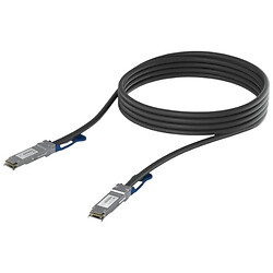 Кабель DAC Ubiquiti 25G/10G Direct Attach Cable, 3.0 м., Чорний