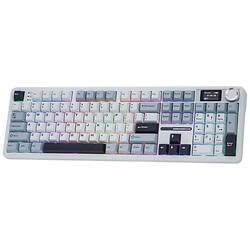 Клавиатура Aula F108 Pro, Белый