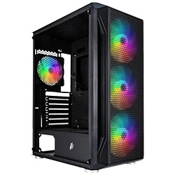 Корпус 1stPlayer X5-BK-4F1-PS-600FK-EU, Чорний