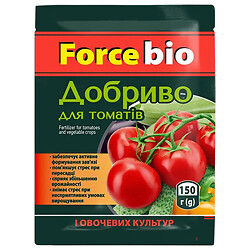 Удобрение для томатов, овощных культур Force bio, 150 г