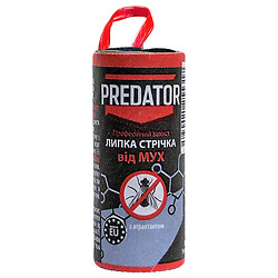Лента от мух липкая PREDATOR с аттрактантом, 1 шт.