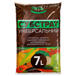 Субстрат торфяной Green Rich "Универсальный", 7 л