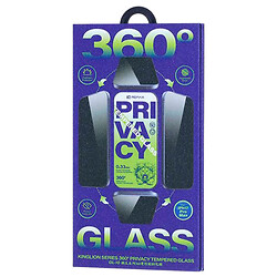 Захисне скло Apple iPhone 16 Pro / iPhone 17, Remax GL-10 Kinglion, Антишпигун, Чорний