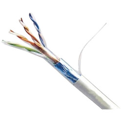 Кабель кручена пара FTP CAT5e (CCA) екранований, 1.0 м.