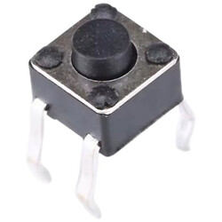 Кнопка DIP 4-pin, 4.5x4.5x5мм