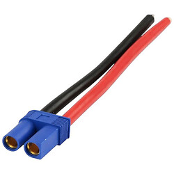 Роз'єм EC5 з проводами 14AWG, 10 см