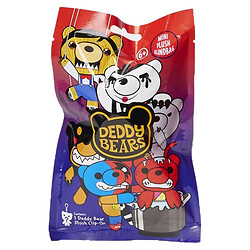 Игрушка-сюрприз плюшевая "Серия-4" с клипсой, Deddy Bears