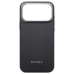 Чехол (накладка) Apple iPhone 17 Pro, Pitaka, MagSafe, Черный