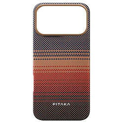 Чохол (накладка) Apple iPhone 17 Pro Max, Pitaka, MagSafe, Sunset, Малюнок
