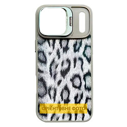 Чехол (накладка) Apple iPhone 17 Air, Epik Wild Leopard, MagSafe, Серый