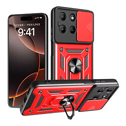 Чехол (накладка) Motorola Edge 60 / Edge 60 Fusion, Armor Guard Shield, Красный