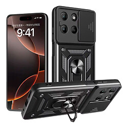 Чехол (накладка) Motorola XT2521 Moto G15, Armor Guard Shield, Черный