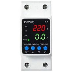 Реле контроля напряжения и тока GEYA GPS6-VA5 2P