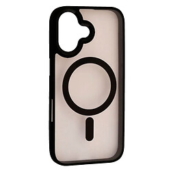 Чехол (накладка) Apple iPhone 16, Cristal Guard, MagSafe, Черный