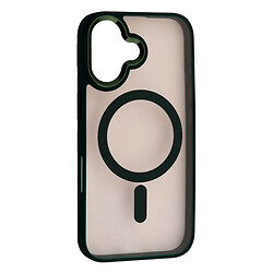Чехол (накладка) Apple iPhone 16, Cristal Guard, MagSafe, Dark Green, Зеленый