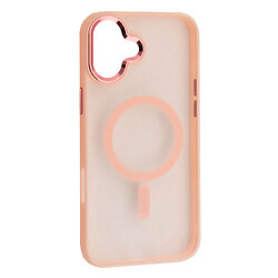 Чехол (накладка) Apple iPhone 16 Plus, Cristal Guard, MagSafe, Розовый