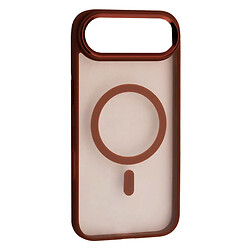 Чохол (накладка) Apple iPhone 17 Air, Cristal Guard, MagSafe, Коричневий