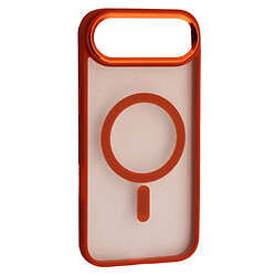 Чохол (накладка) Apple iPhone 17 Air, Cristal Guard, MagSafe, Помаранчевий