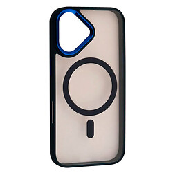Чехол (накладка) Apple iPhone 17, Cristal Guard, MagSafe, Dark Blue, Синий