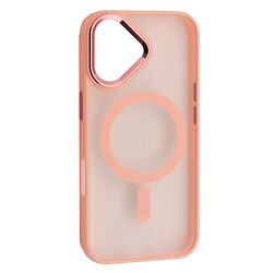 Чехол (накладка) Apple iPhone 17, Cristal Guard, MagSafe, Розовый