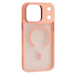 Чехол (накладка) Apple iPhone 17 Pro, Cristal Guard, MagSafe, Розовый