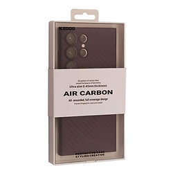 Чохол (накладка) Samsung S928 Galaxy S24 Ultra, K-DOO Air Carbon, Deep Purple, Фіолетовий