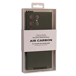 Чохол (накладка) Samsung Galaxy S25 Ultra, K-DOO Air Carbon, Зелений