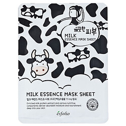 Маска для обличчя тканинна Esfolio Pure Skin з молоком, 25 мл