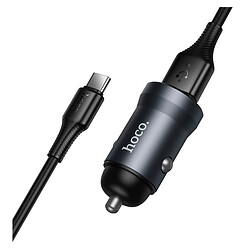 АЗУ Hoco Z62 Energy, С кабелем, Type-C, Серый
