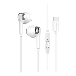Наушники WUW R232, С микрофоном, Белый