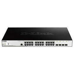 Коммутатор D-Link DGS-1210-28MP/F4A, Черный