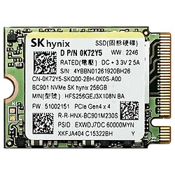 SSD диск SK hynix HFS256GEJ3X108N, 256 Гб.