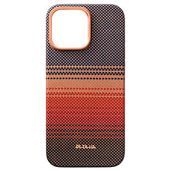 Чохол (накладка) Apple iPhone 15 Pro, Pitaka, Sunset, MagSafe, Малюнок