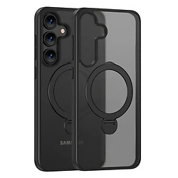 Чохол (накладка) Samsung Galaxy S26 / Galaxy S26 Pro, Epik Metal Buttons HQ Ring, MagSafe, Чорний