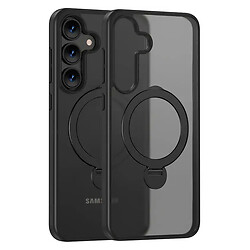 Чехол (накладка) Samsung Galaxy S26 Edge / Galaxy S26 Plus, Epik Metal Buttons HQ Ring, MagSafe, Черный