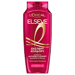 Шампунь для фарбованого волосся LOREAL ELSEVE "Експерт кольору", 400 мл