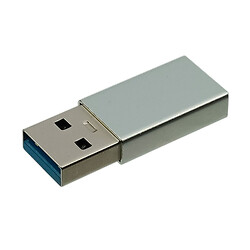 Адаптер T2, Type-C, USB, Серебряный