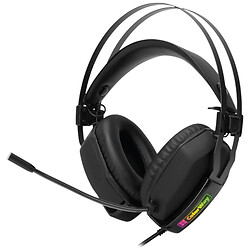 Навушники СolorWay Hyperblast RGB, З мікрофоном, Чорний