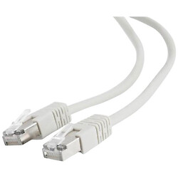 Патч-корд Cablexpert PP22-0.25M, 0.25 м., Серый