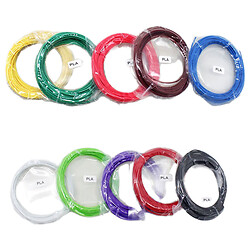 Пластик для 3D ручки, PLA, 20 шт. по 10м