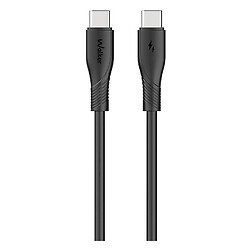 USB кабель Walker C585, Type-C, 1.0 м., Чорний