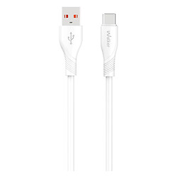 USB кабель Walker C585, Type-C, 1.0 м., Білий