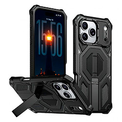 Чохол (накладка) Apple iPhone 17 Pro Max, Armor Case, MagSafe, Чорний