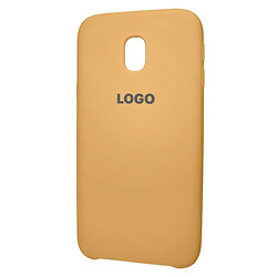 Чехол (накладка) Samsung J730 Galaxy J7, Original Soft Case, Золотой