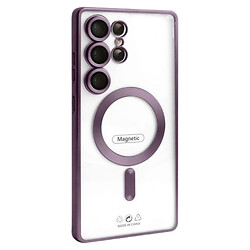 Чехол (накладка) Samsung Galaxy S26 Ultra, Metallic Full Camera, MagSafe, Violet Matte, Фиолетовый