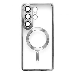 Чехол (накладка) Samsung Galaxy S26 Ultra, Metallic Full Camera, MagSafe, Серебряный