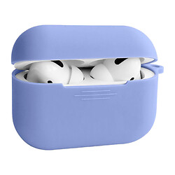 Чохол (накладка) Apple AirPods Pro 3, Silicone Classic Case, Бузковий