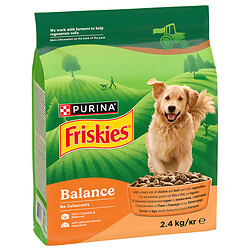 Корм для собак Friskies "Курка та овочі", 2,4 кг